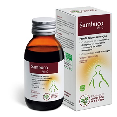 Sambuco vit C sciroppo concentrato