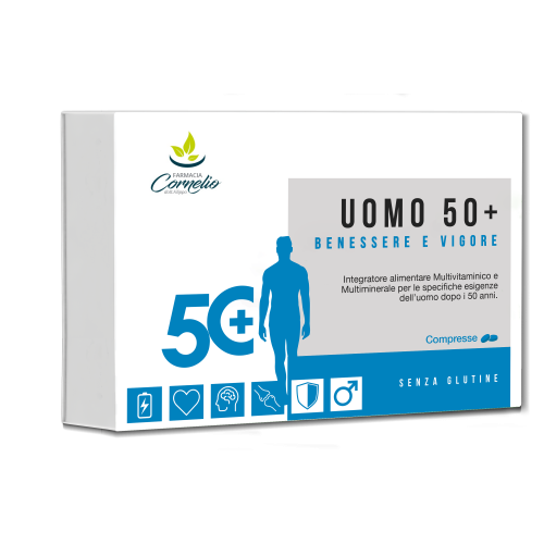 Integratore di vitamine minerali uomo 50+